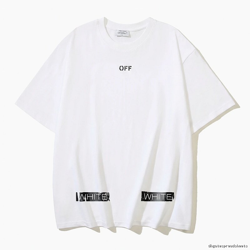 Off-White simple style white T-shirt