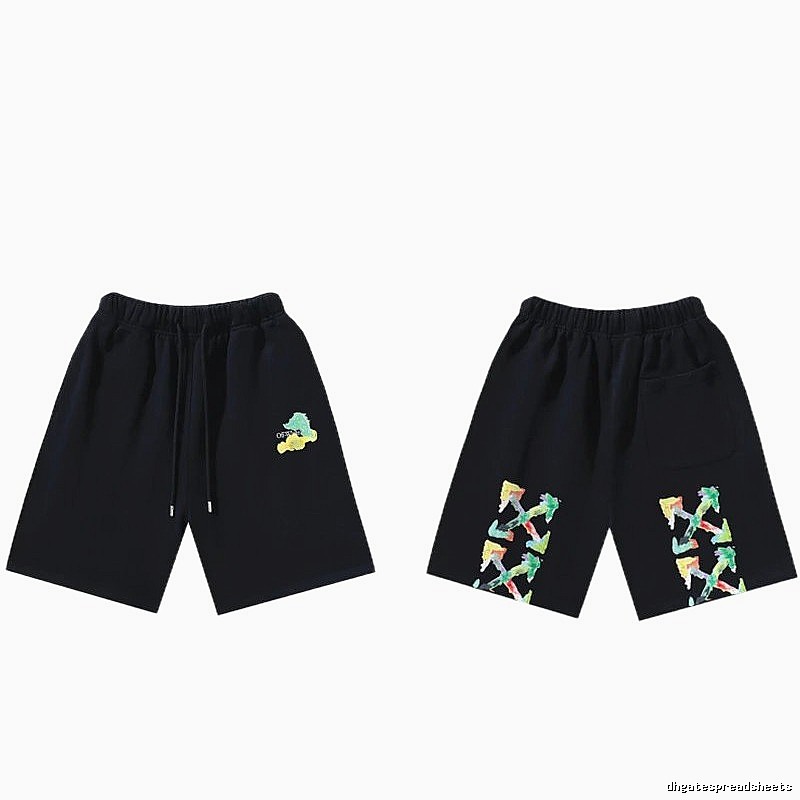 Off-White Style 007 Graffiti Shorts