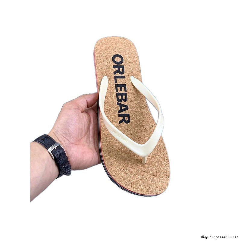 ORLEBAR BROWN Casual Off-white Cork Flip-flops