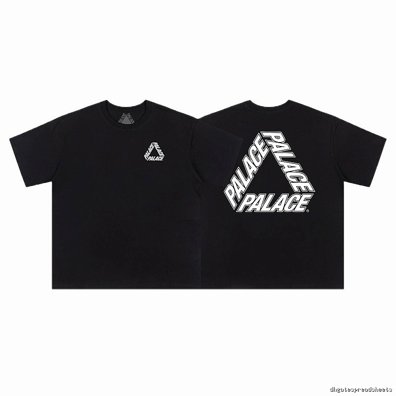 Palace Classic Triangular Street Style Black T-Shirt