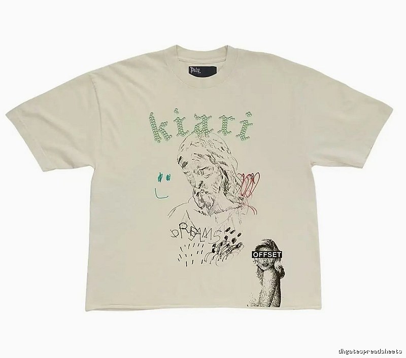 Paly Hollywood Graffiti Street Style Off-white T-shirt