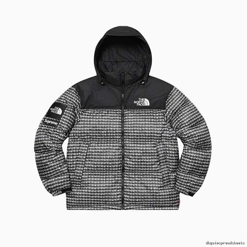 Pattern Logo The North Face Puffer Jacket for Photo Ready Looks