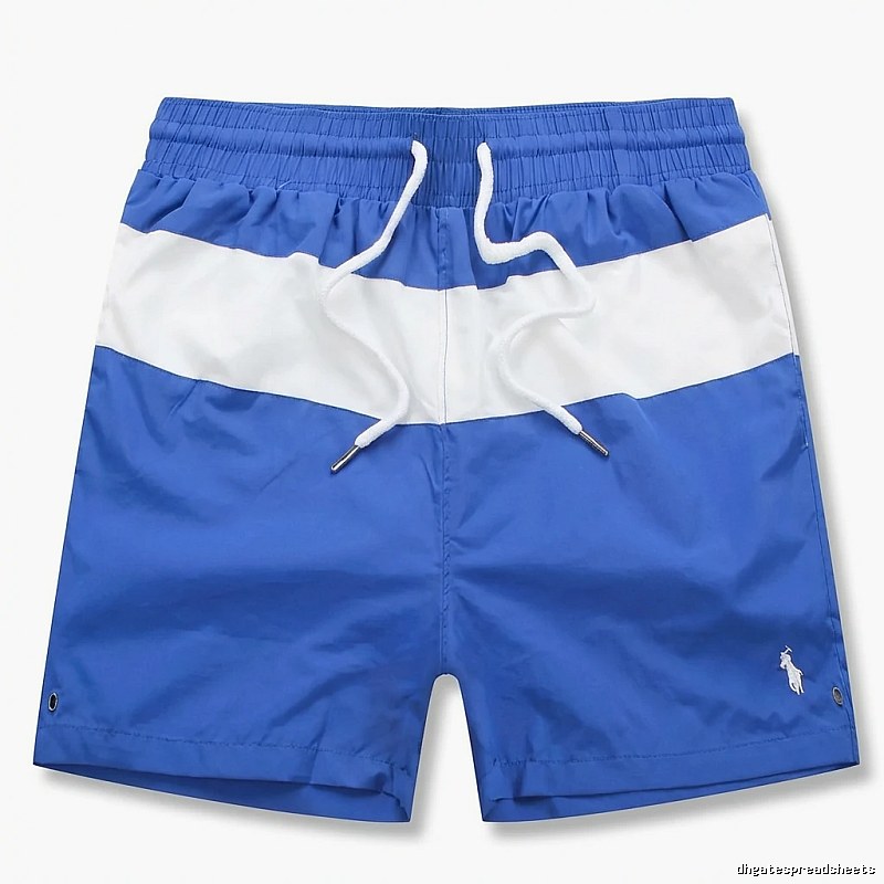 Ralph Lauren blue and white color - block shorts