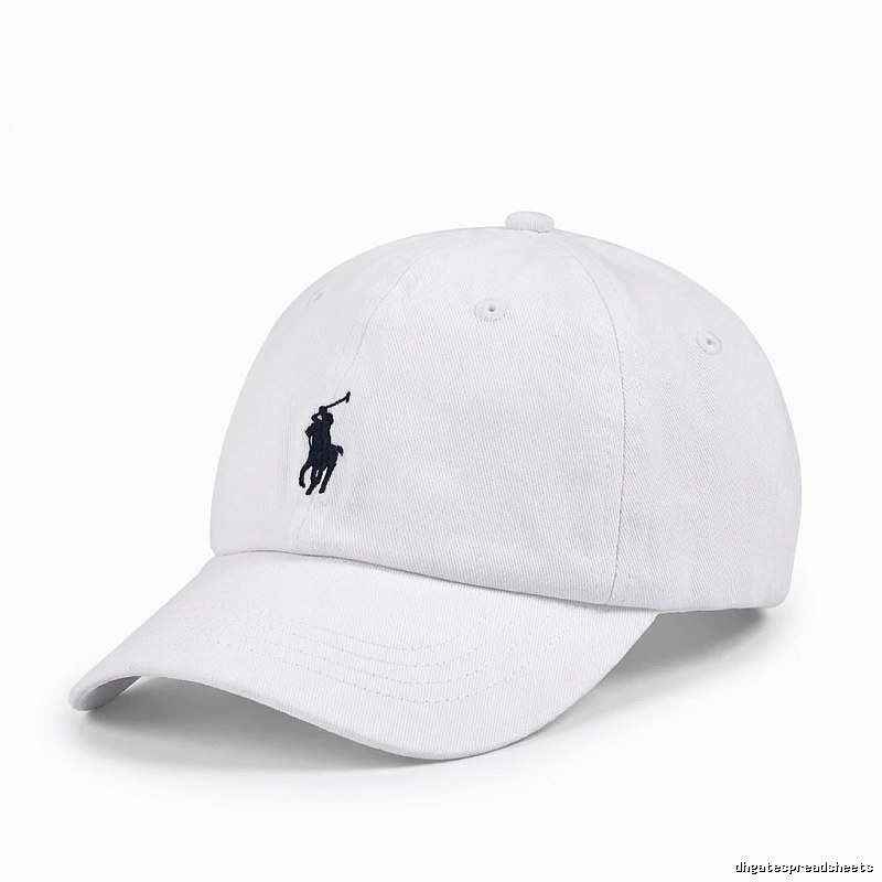 Ralph Lauren Classic Simple White Baseball Cap