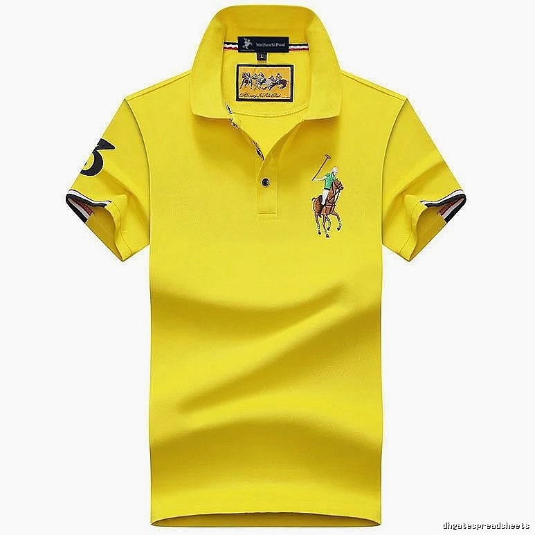 Ralph Lauren Classic Yellow polo shirt Bright Yellow Polo for Daily Styling