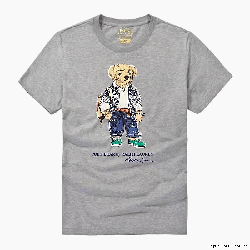 Ralph Lauren Polo Bear Heather Grey T-shirt