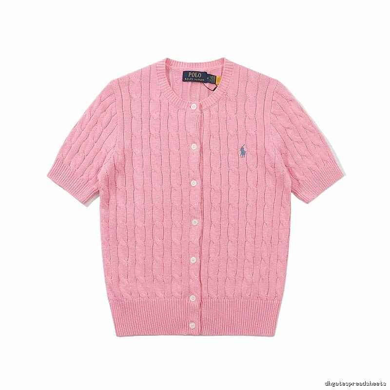 Ralph Lauren Polo pink knitted cardigan