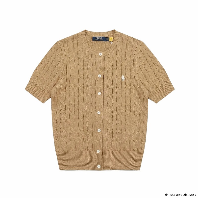 Ralph Lauren Polo Retro Brown Cardigan