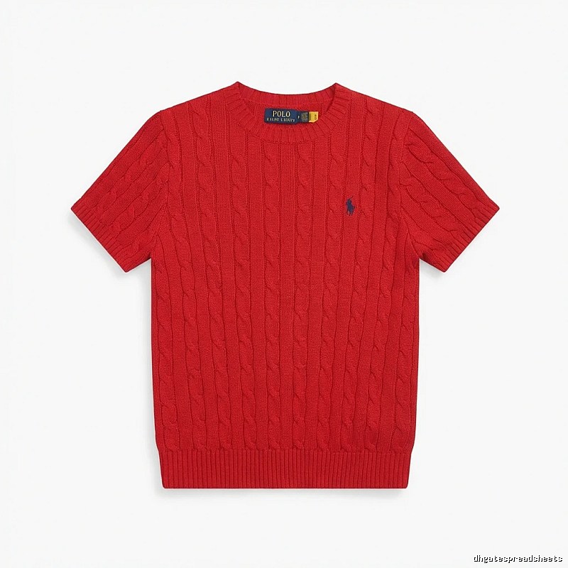 Ralph Lauren Polo Series Red Knitwear