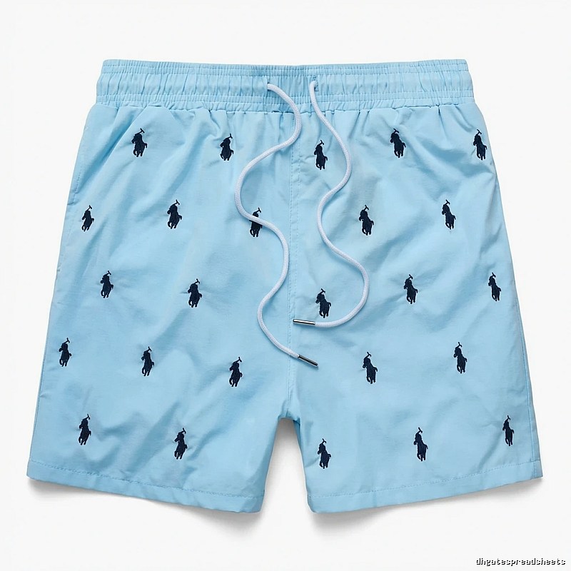 Ralph Lauren Polo style light blue shorts
