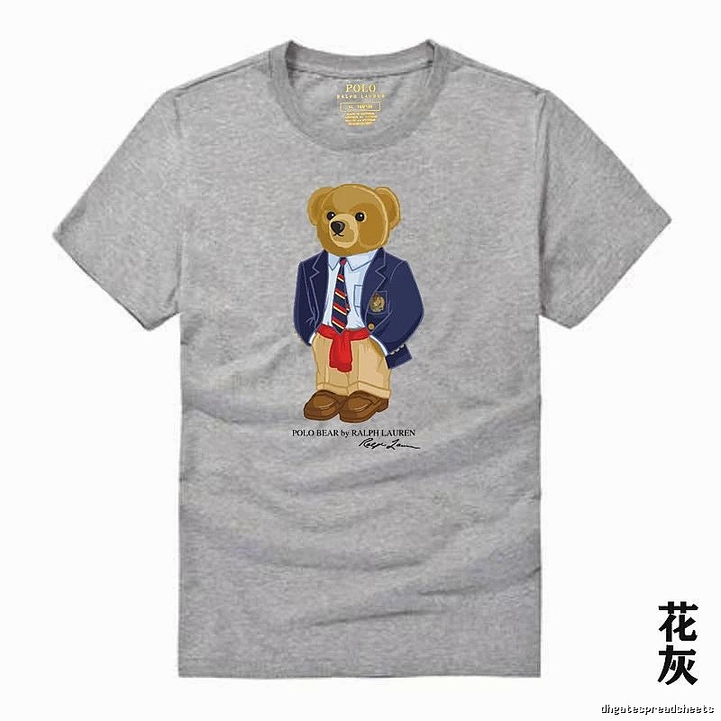 Ralph Lauren Polo Teddy Bear Ash Grey T-shirt