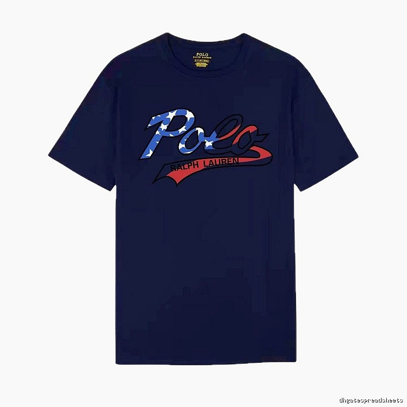 Ralph Lauren Polo trendy brand royal blue T-shirt