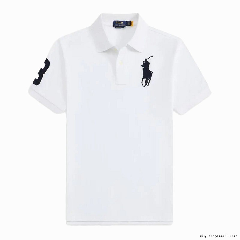 Ralph Lauren Polo White Minimalist Style T-shirt