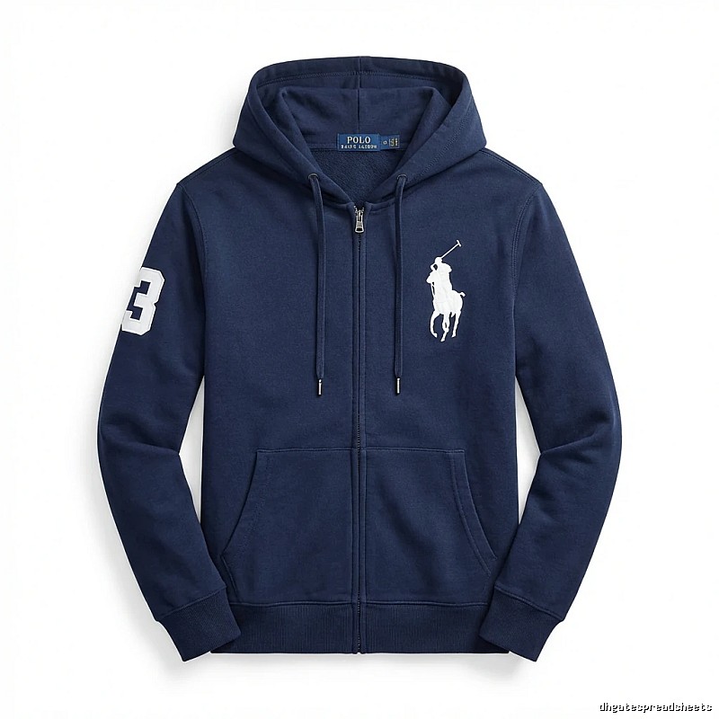 Ralph Lauren sporty dark blue hoodie