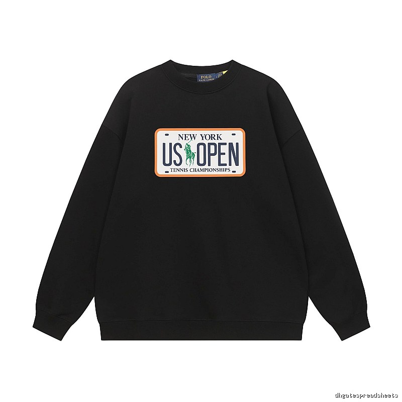 Ralph Lauren US OPEN Black Sweatshirt