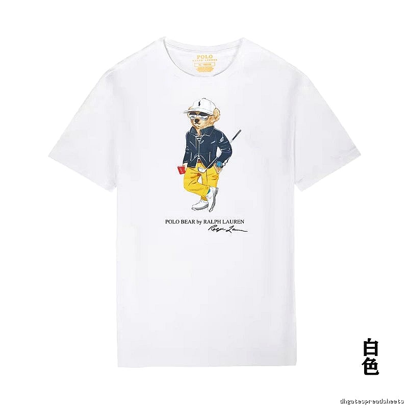 Ralph Lauren white T-shirt with bear print