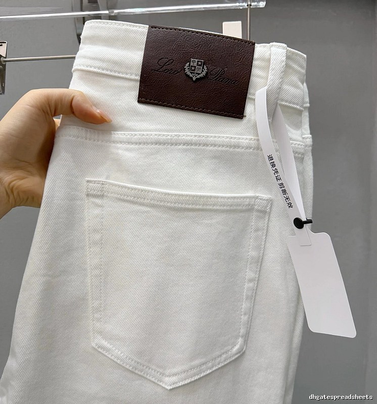 RalphLauren Straight Jeans Travel Edit in White