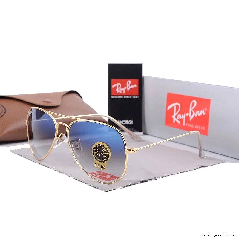 Ray-Ban Travel Aviator sunglasses Gold Tone Sunglasses with Soft Visual Tone
