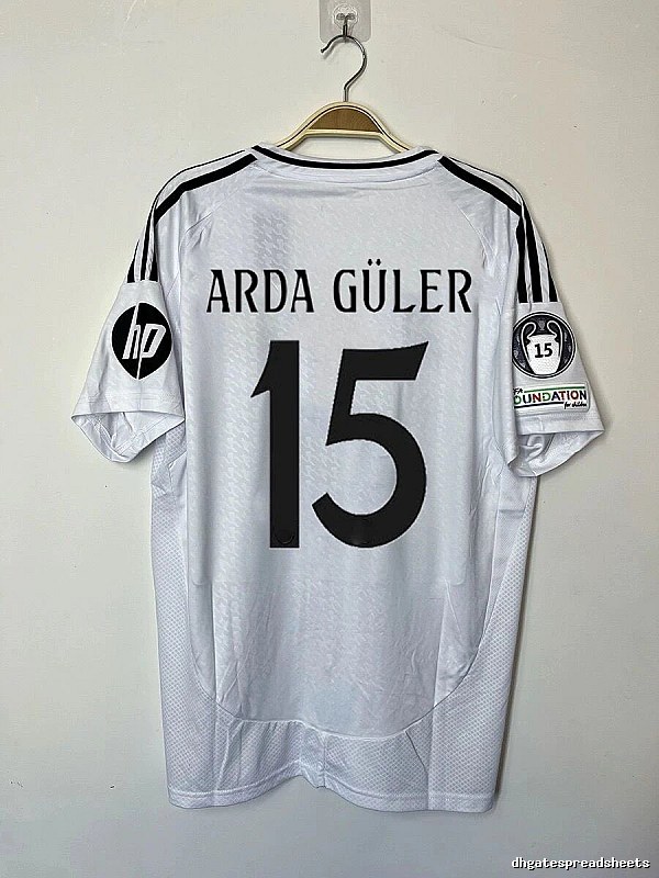 Real Madrid Premium Style Bellingham #5 soccer jersey White Real Madrid for Resort Outfits