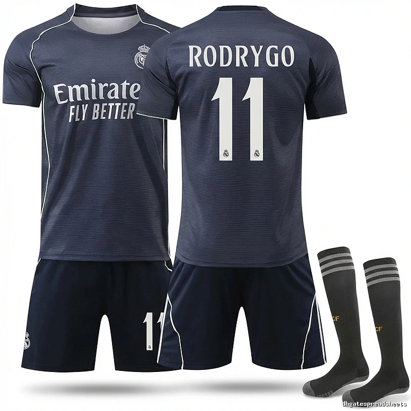 Real Madrid retro dark blue jersey