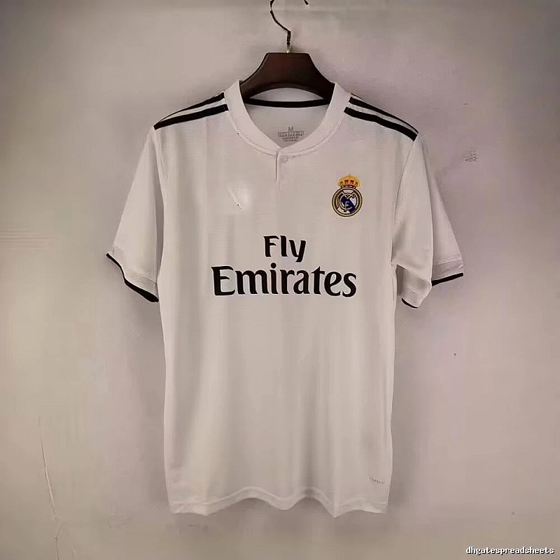 Real Madrid Streetwear Retro Teka soccer jersey White Retro Football with Practical Shape