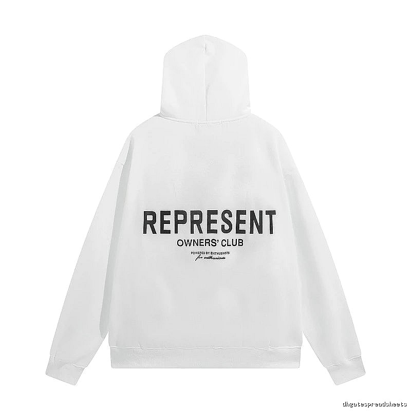 Represent Casual Owners Club hoodie Navy Large Represent for Streetwear Looks