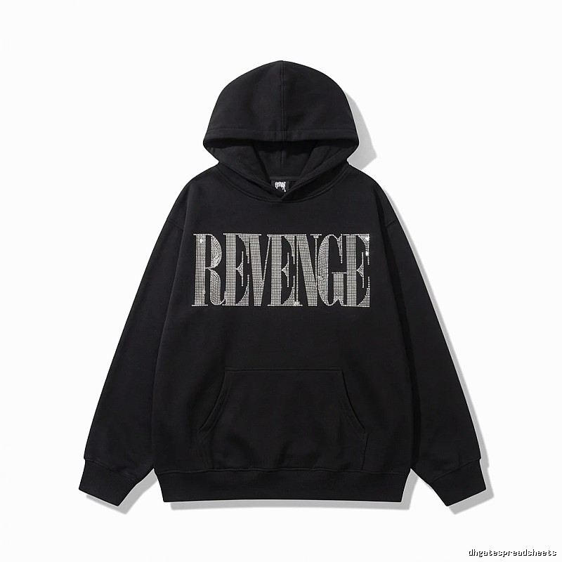 Revenge Letter Wind Black Hoodie