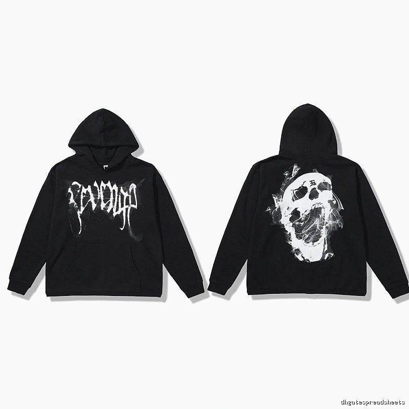 Revenge Skull Dark Style Hoodie