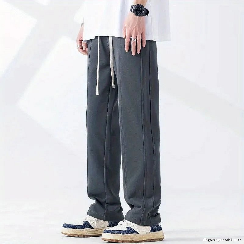 Rick Owens Casual Drawstring pants Black Relaxed Long for Streetwear Looks