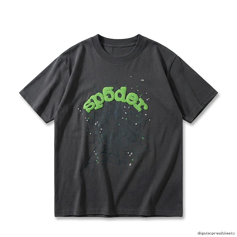 Sp5der Dark Style Black T-shirt