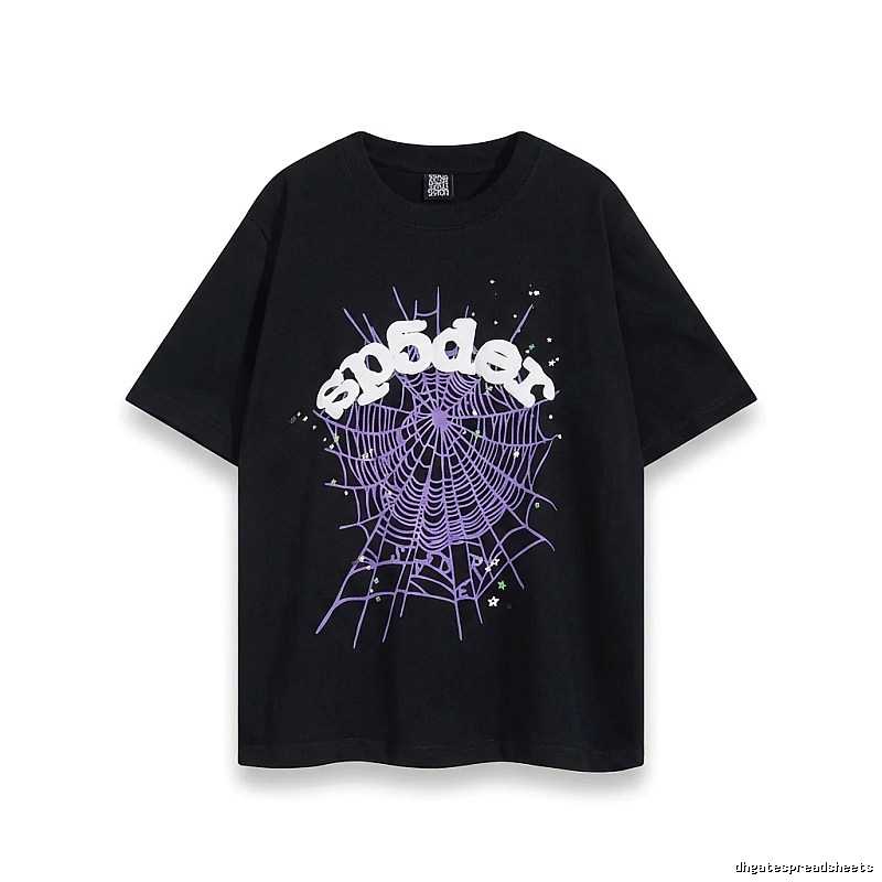 Sp5der Spider Web Dark Style T-shirt