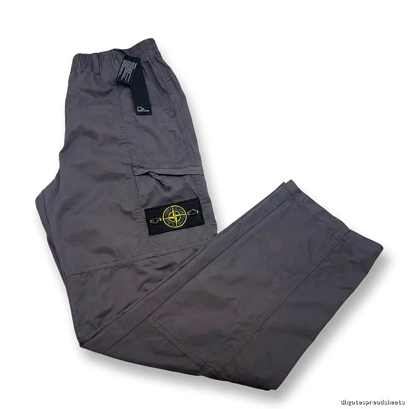 Stone Island Utility-style Grey Trousers