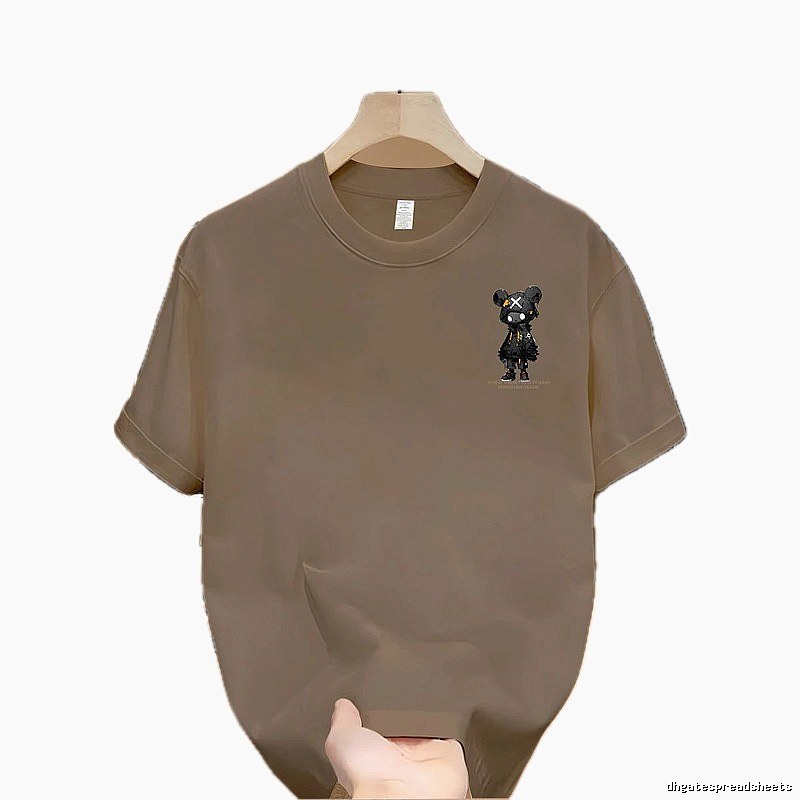 Streetwear Brand Gloomy Bear Street Style Khaki T-Shirt