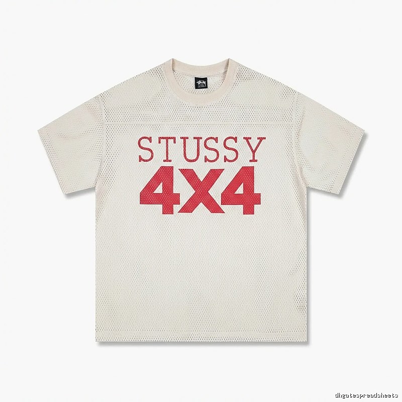 Stussy 4X4 Retro Style White T-shirt