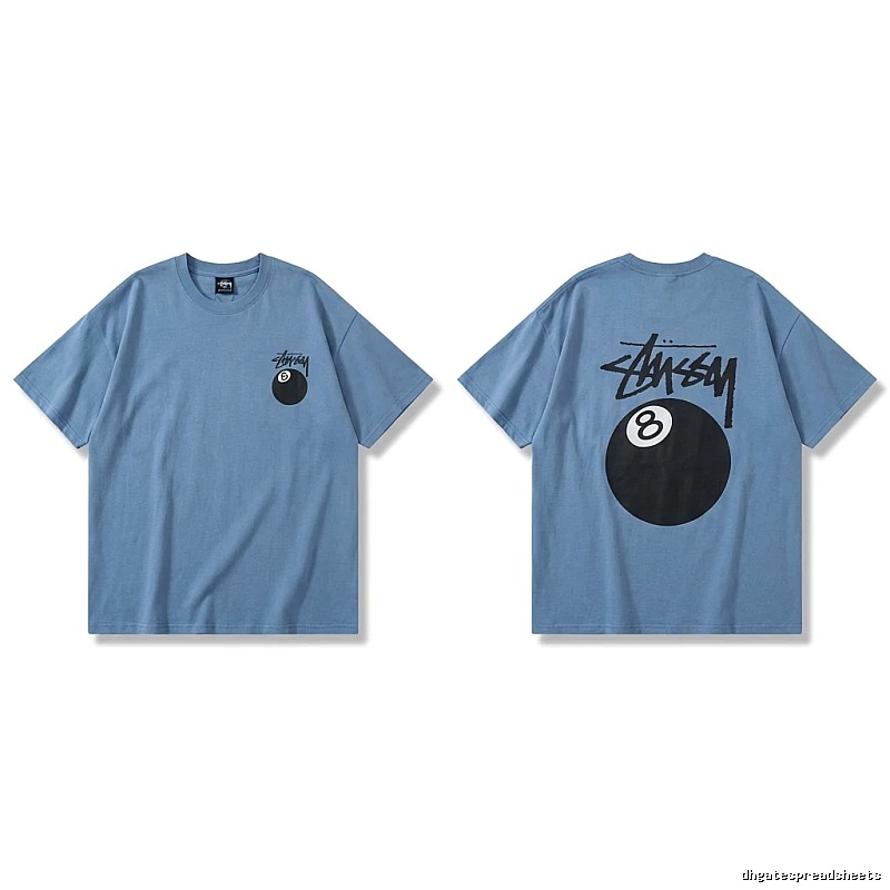 Stussy 8-ball blue T-shirt