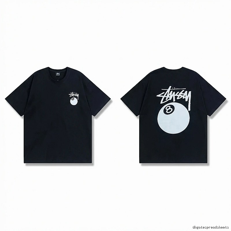 Stussy 8-Ball Series Black T-shirt
