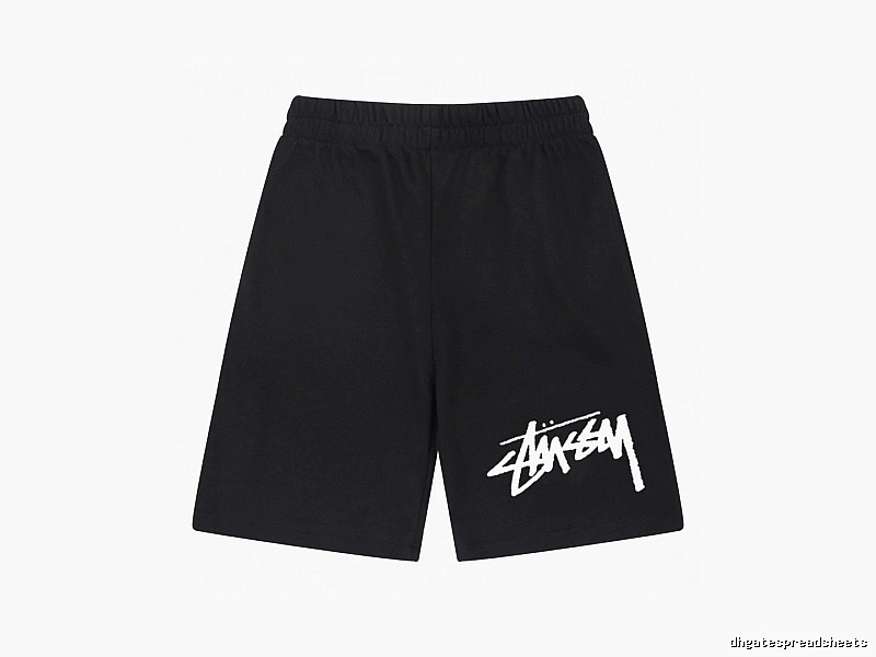 Stussy basic black shorts