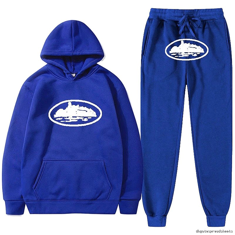 Stussy Blue Tracksuit Set Commuter Look Logo