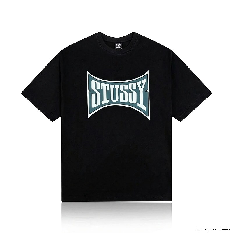 Stussy classic black T-shirt