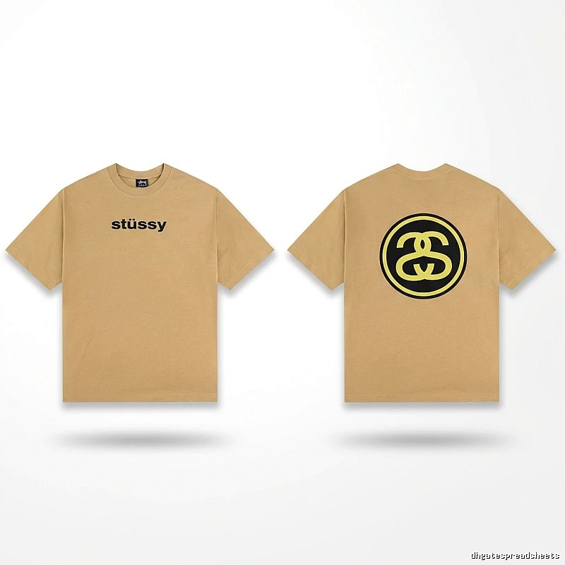 Stussy classic khaki short-sleeve