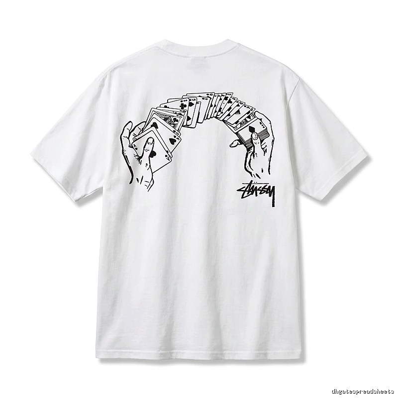 Stussy Poker Print Style T-shirt