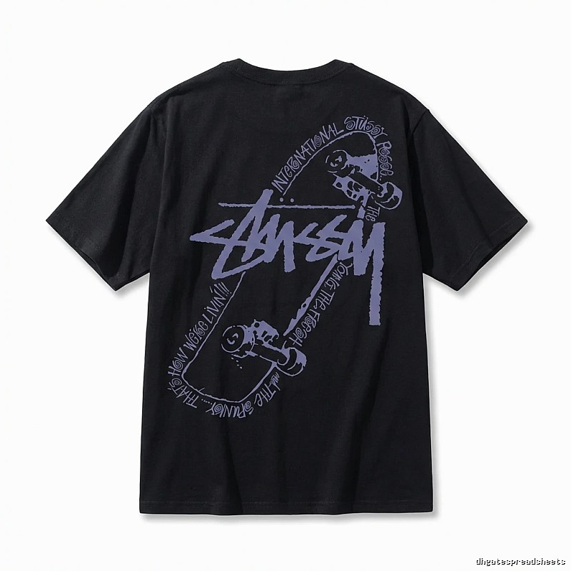 Stussy Skateboarding Series Black T-shirt