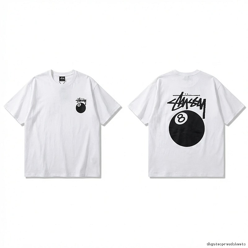 Stussy trendy style white T-shirt