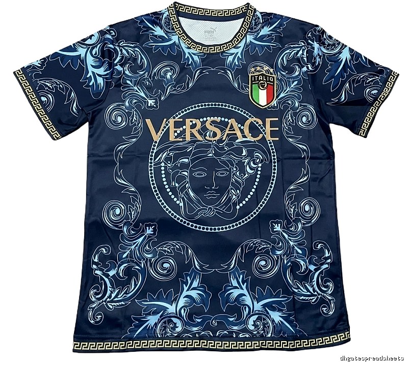 Stussy vintage printed blue short-sleeve shirt