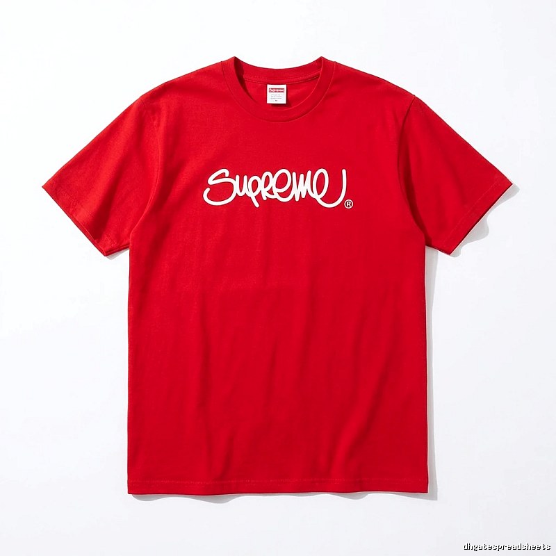 Supreme basic red T-shirt