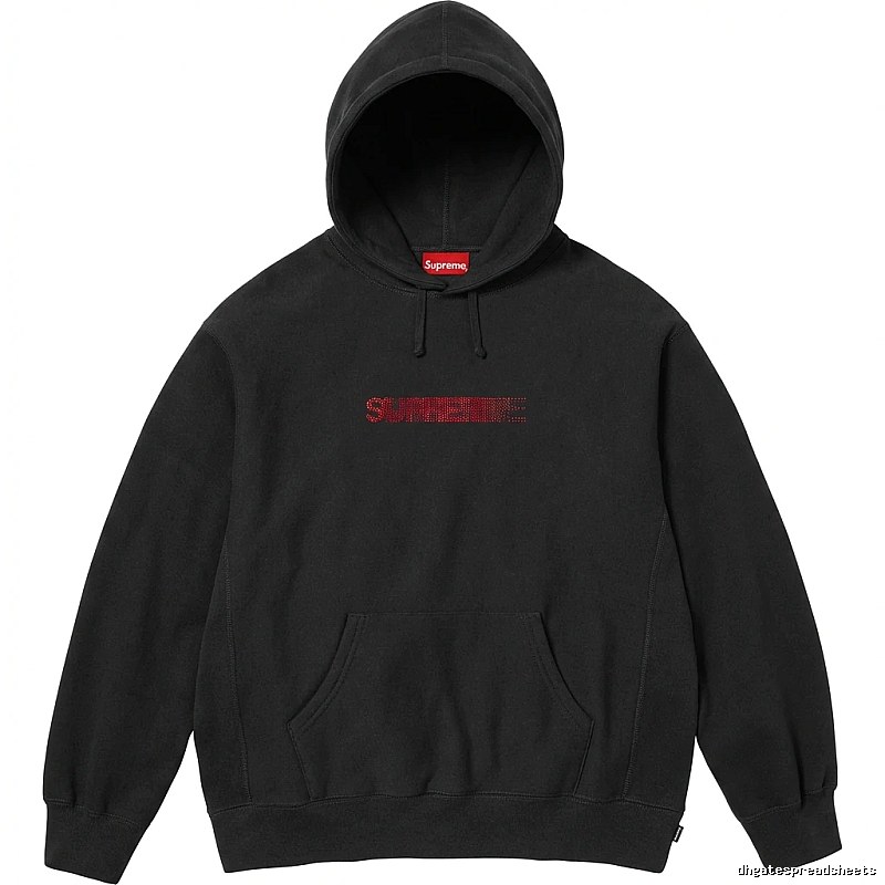 Supreme basic simple black sweatshirt