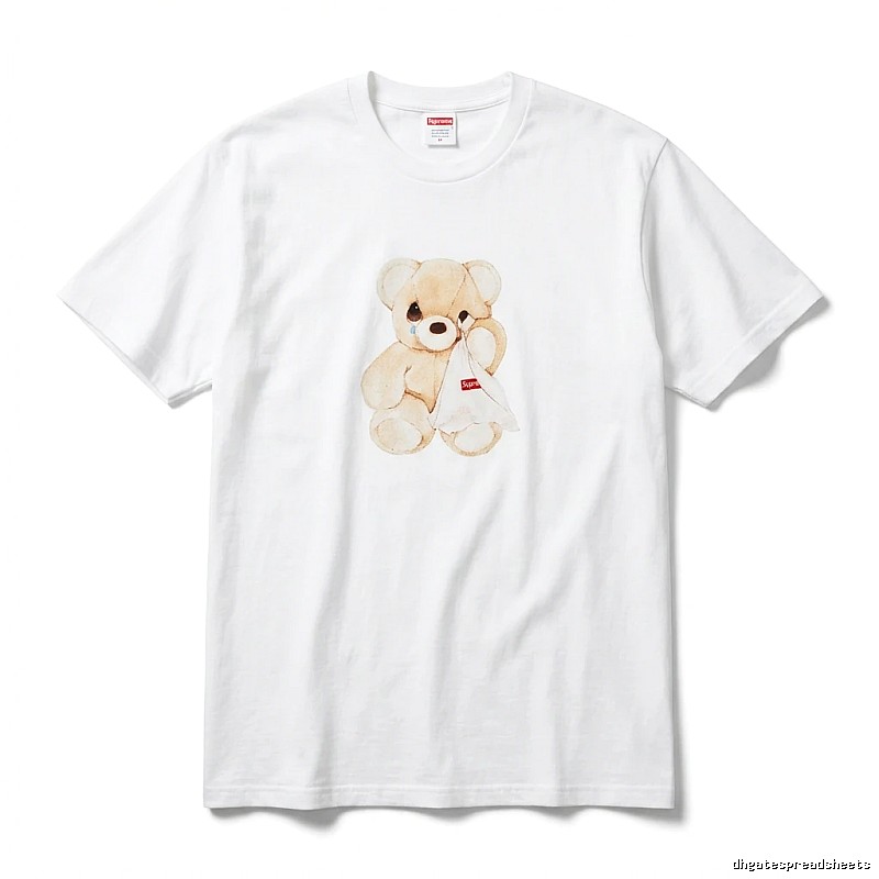 Supreme Bear Trend Brand White T-shirt