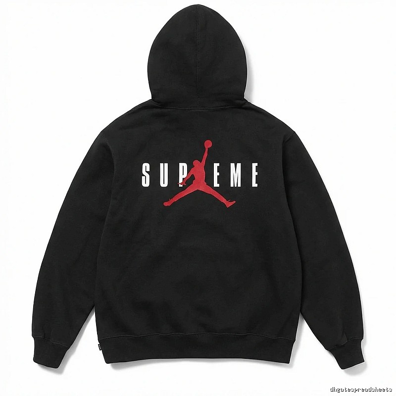 Supreme Co-branded Black Hoodie