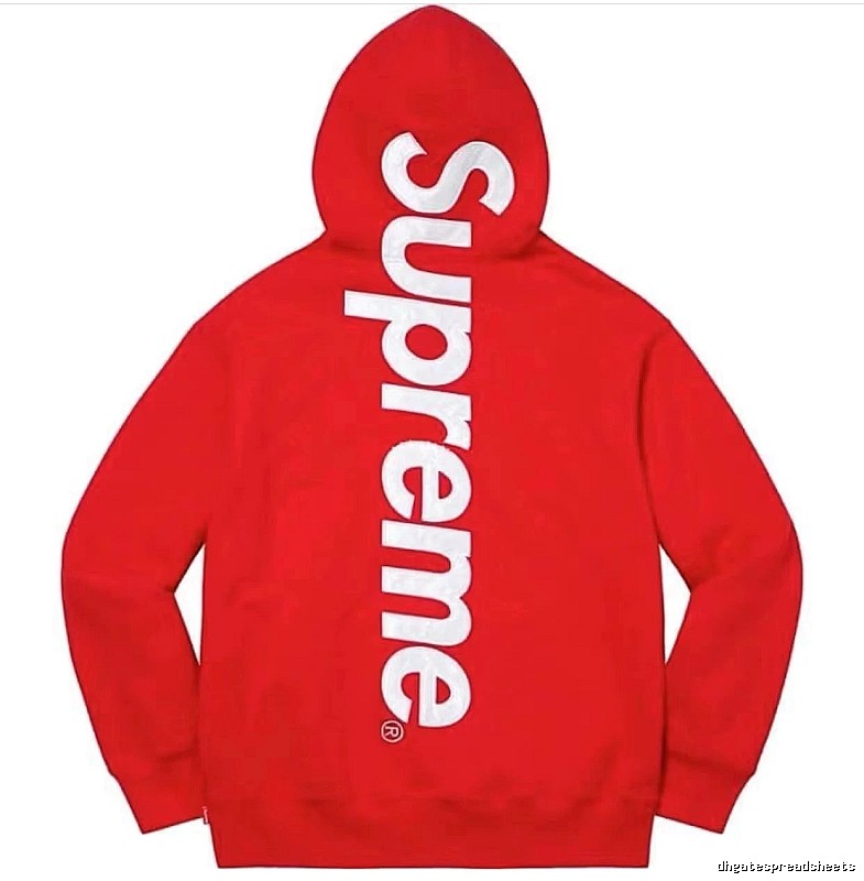 Supreme Compact Logo hoodie Gray Red Oversized for Smart Casual Looks