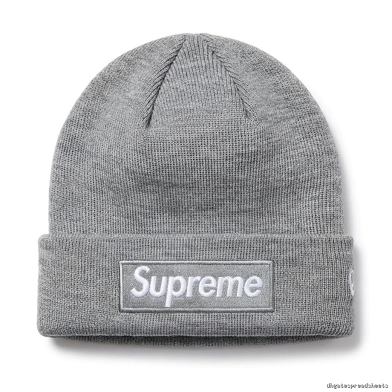 Supreme minimalist style grey hat
